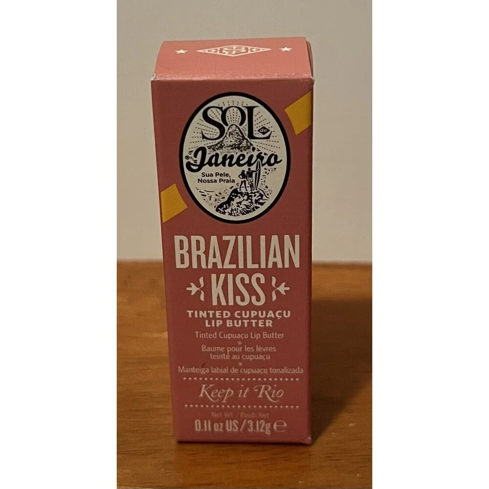 Sol de Janeiro Brazilian Kiss Tinted Cupuacu‎ Lip Butter KEEP IT RIO